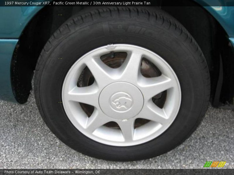 Pacific Green Metallic / 30th Anniversary Light Prairie Tan 1997 Mercury Cougar XR7