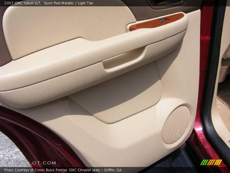 Sport Red Metallic / Light Tan 2007 GMC Yukon SLT