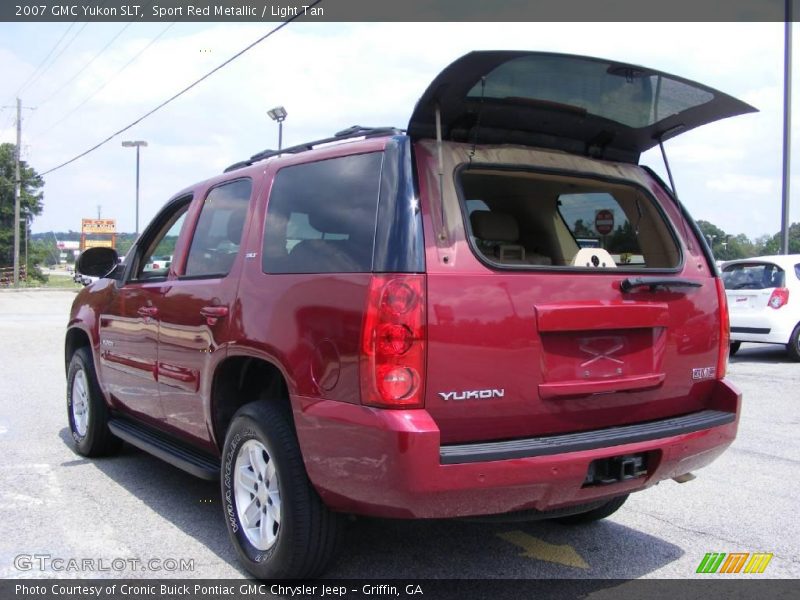 Sport Red Metallic / Light Tan 2007 GMC Yukon SLT