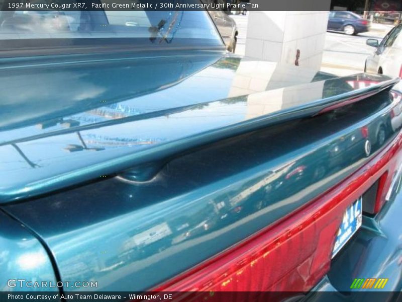 Pacific Green Metallic / 30th Anniversary Light Prairie Tan 1997 Mercury Cougar XR7