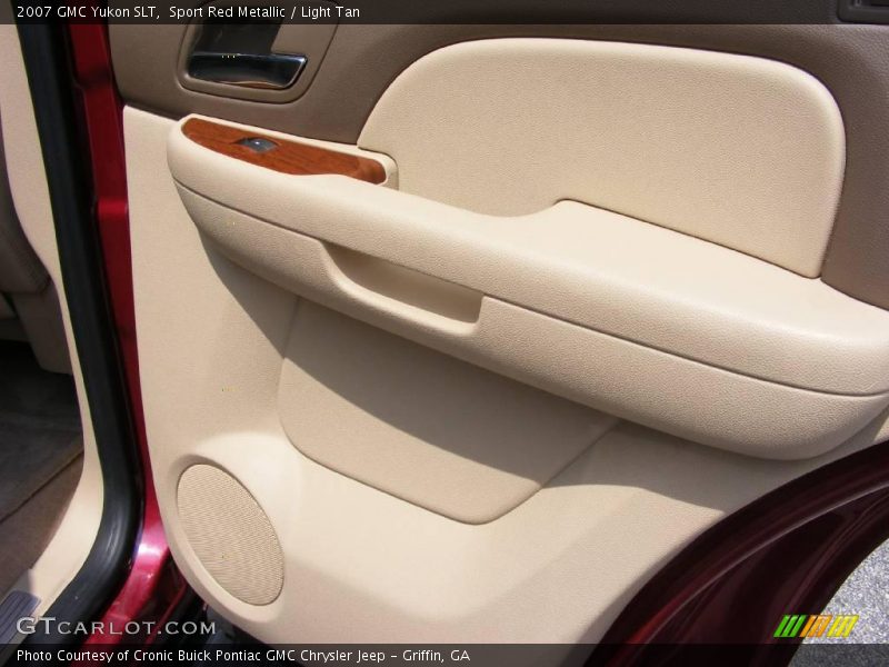 Sport Red Metallic / Light Tan 2007 GMC Yukon SLT