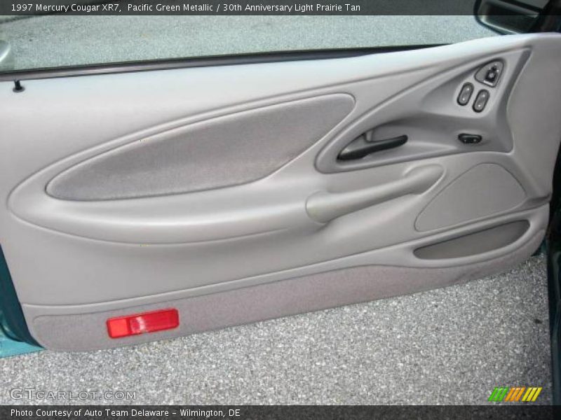 Pacific Green Metallic / 30th Anniversary Light Prairie Tan 1997 Mercury Cougar XR7