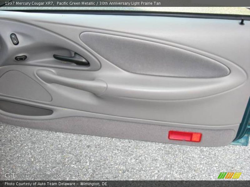 Pacific Green Metallic / 30th Anniversary Light Prairie Tan 1997 Mercury Cougar XR7