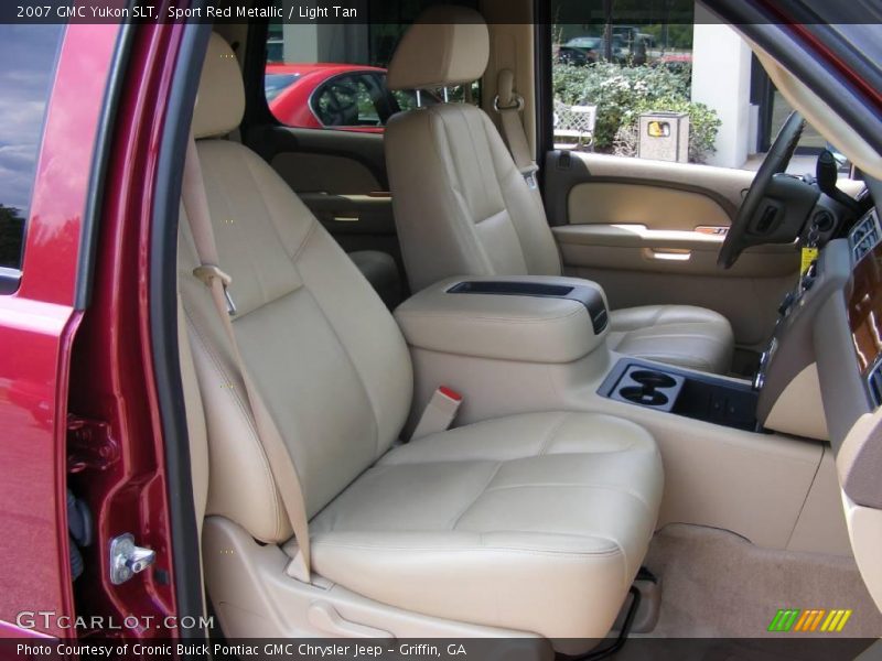 Sport Red Metallic / Light Tan 2007 GMC Yukon SLT