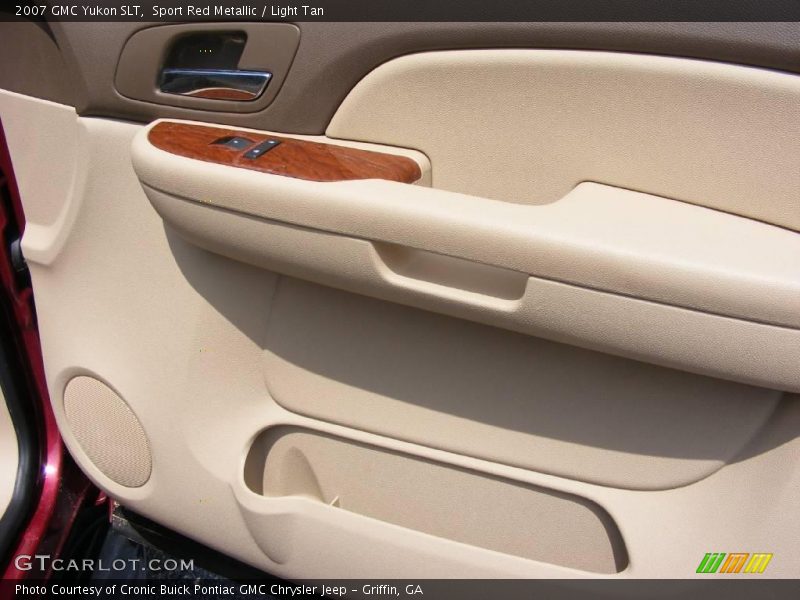 Sport Red Metallic / Light Tan 2007 GMC Yukon SLT