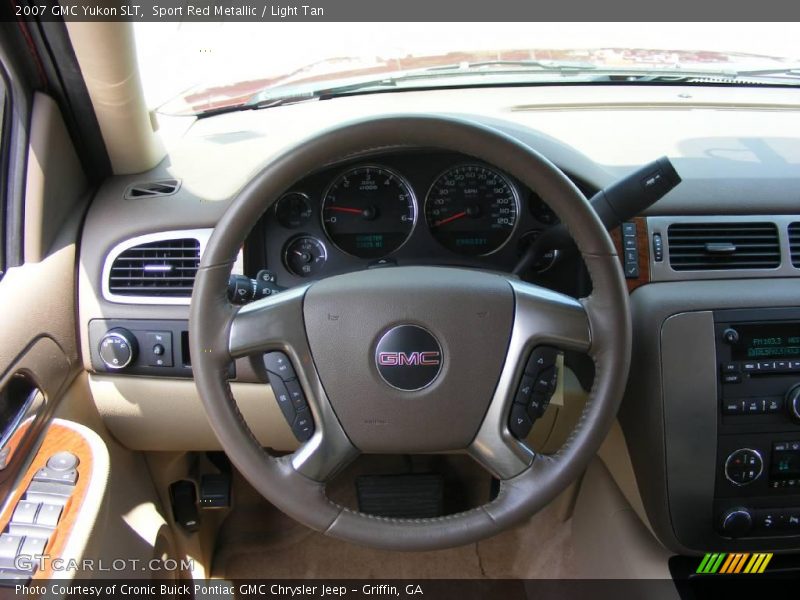 Sport Red Metallic / Light Tan 2007 GMC Yukon SLT
