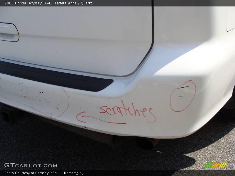 Taffeta White / Quartz 2003 Honda Odyssey EX-L