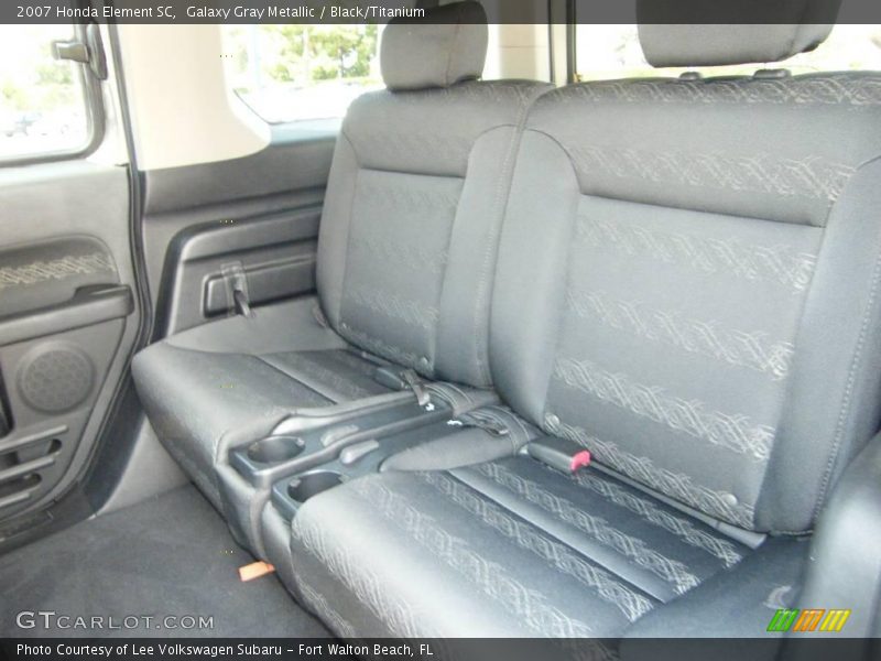 Galaxy Gray Metallic / Black/Titanium 2007 Honda Element SC