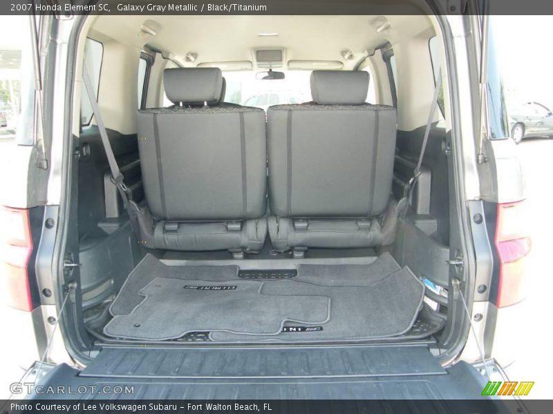 Galaxy Gray Metallic / Black/Titanium 2007 Honda Element SC