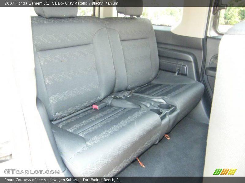 Galaxy Gray Metallic / Black/Titanium 2007 Honda Element SC