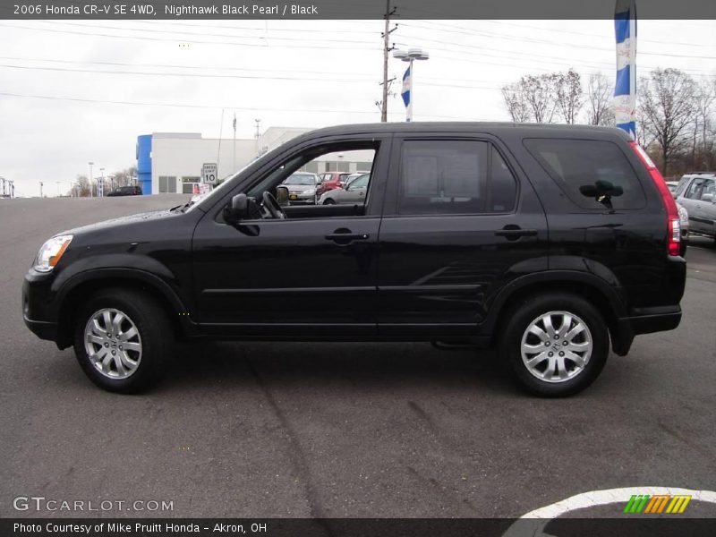 Nighthawk Black Pearl / Black 2006 Honda CR-V SE 4WD