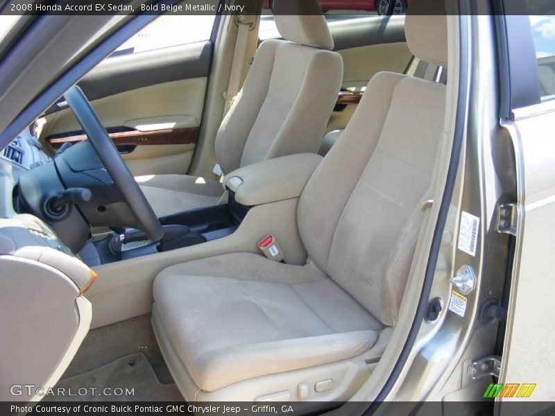 Bold Beige Metallic / Ivory 2008 Honda Accord EX Sedan