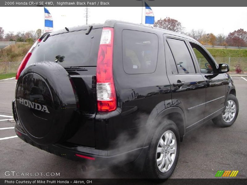 Nighthawk Black Pearl / Black 2006 Honda CR-V SE 4WD