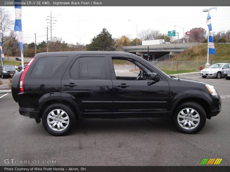 Nighthawk Black Pearl / Black 2006 Honda CR-V SE 4WD