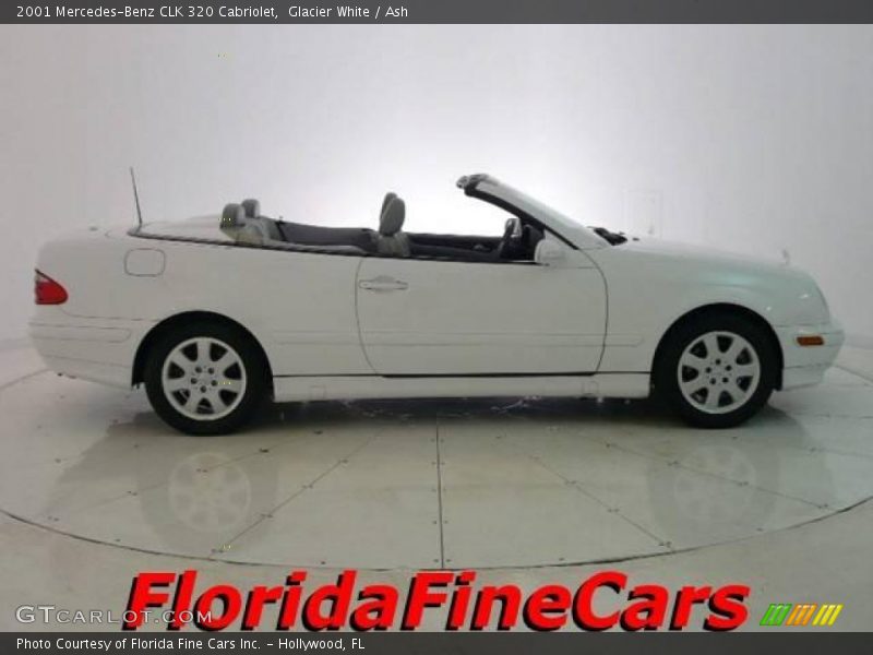 Glacier White / Ash 2001 Mercedes-Benz CLK 320 Cabriolet
