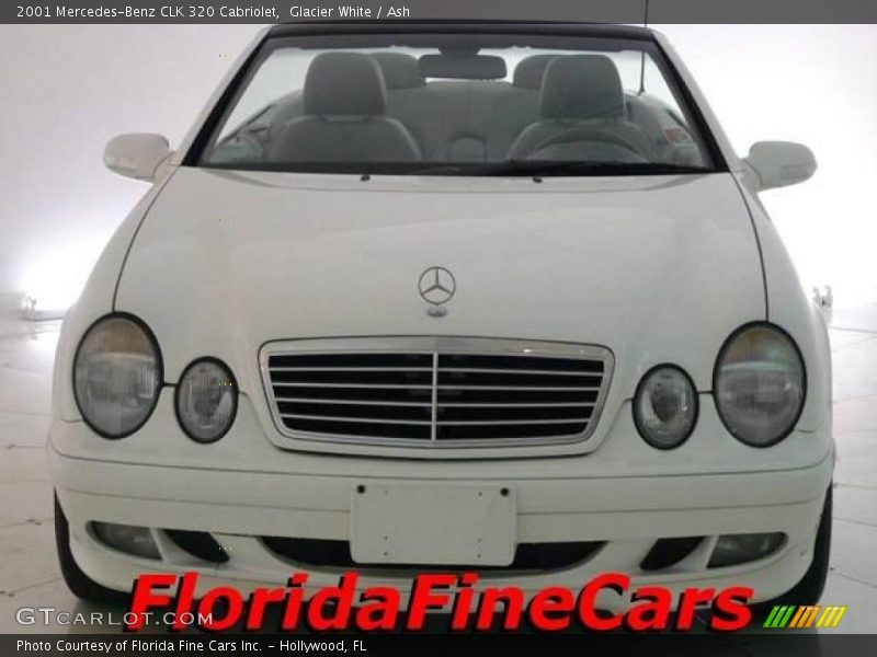 Glacier White / Ash 2001 Mercedes-Benz CLK 320 Cabriolet