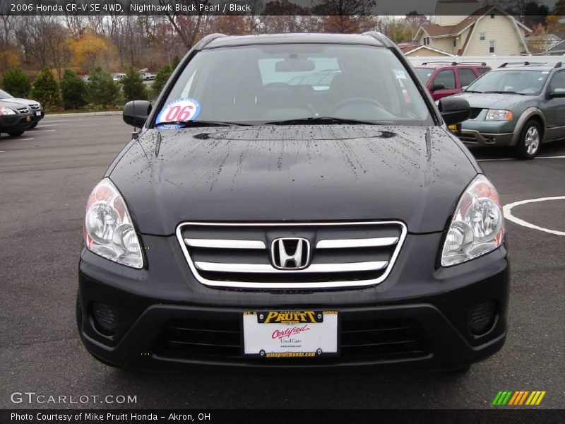 Nighthawk Black Pearl / Black 2006 Honda CR-V SE 4WD