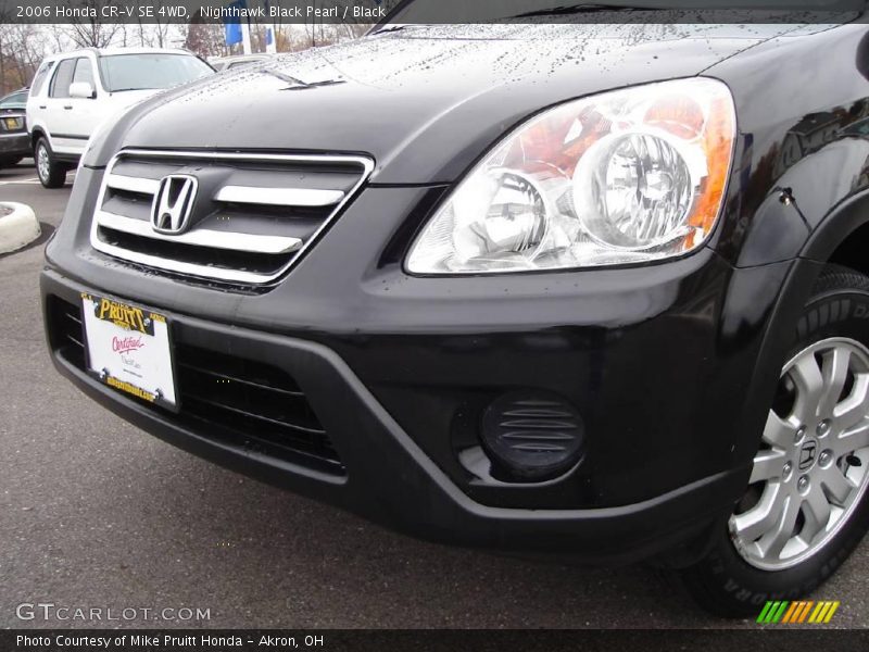 Nighthawk Black Pearl / Black 2006 Honda CR-V SE 4WD