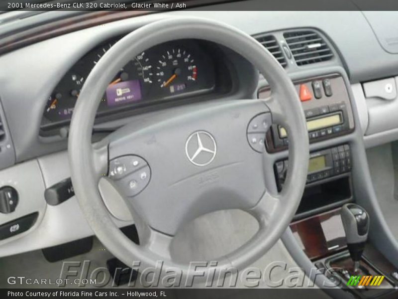 Glacier White / Ash 2001 Mercedes-Benz CLK 320 Cabriolet