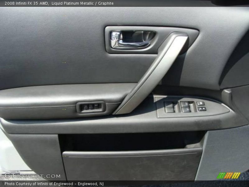 Liquid Platinum Metallic / Graphite 2008 Infiniti FX 35 AWD