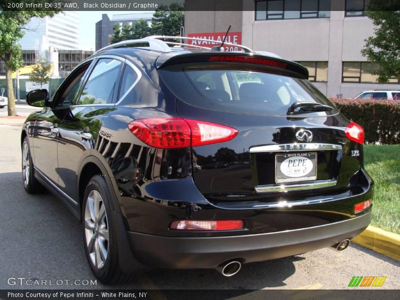 Black Obsidian / Graphite 2008 Infiniti EX 35 AWD