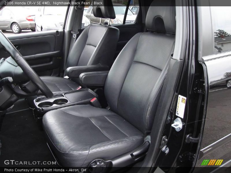 Nighthawk Black Pearl / Black 2006 Honda CR-V SE 4WD