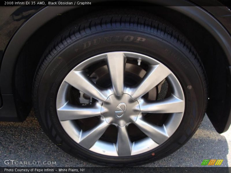 Black Obsidian / Graphite 2008 Infiniti EX 35 AWD