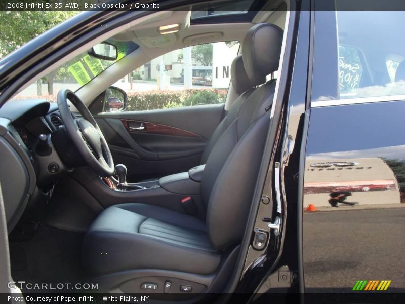 Black Obsidian / Graphite 2008 Infiniti EX 35 AWD