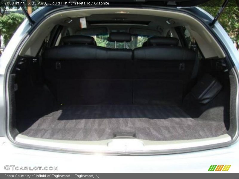 Liquid Platinum Metallic / Graphite 2008 Infiniti FX 35 AWD