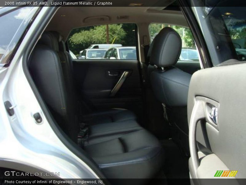 Liquid Platinum Metallic / Graphite 2008 Infiniti FX 35 AWD