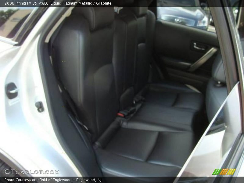 Liquid Platinum Metallic / Graphite 2008 Infiniti FX 35 AWD