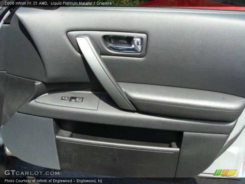 Liquid Platinum Metallic / Graphite 2008 Infiniti FX 35 AWD