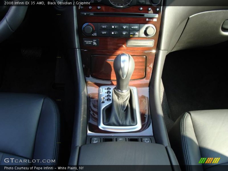 Black Obsidian / Graphite 2008 Infiniti EX 35 AWD