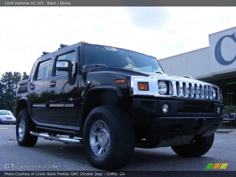 Black / Ebony 2006 Hummer H2 SUT
