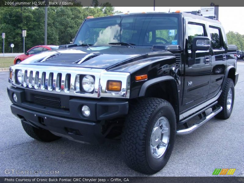 Black / Ebony 2006 Hummer H2 SUT