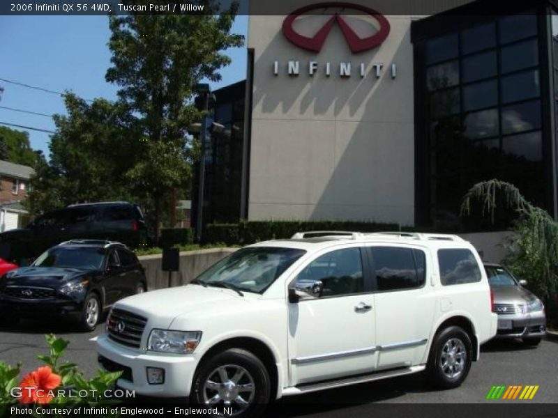 Tuscan Pearl / Willow 2006 Infiniti QX 56 4WD