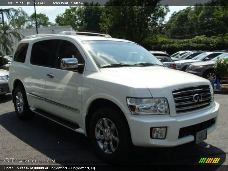 Tuscan Pearl / Willow 2006 Infiniti QX 56 4WD