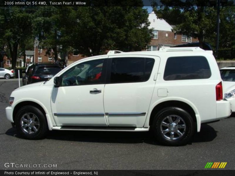 Tuscan Pearl / Willow 2006 Infiniti QX 56 4WD