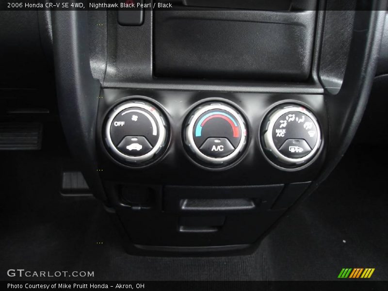 Nighthawk Black Pearl / Black 2006 Honda CR-V SE 4WD
