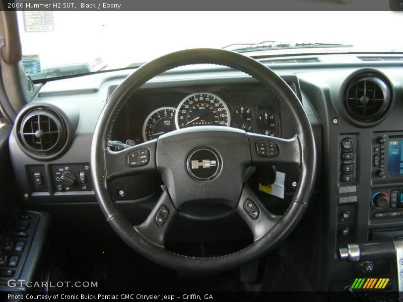 Black / Ebony 2006 Hummer H2 SUT