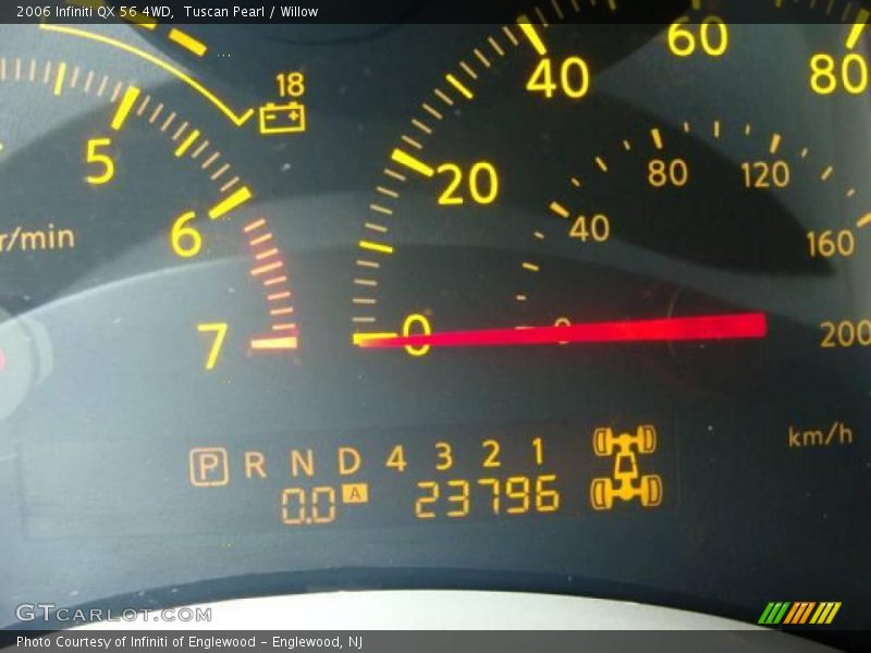 Tuscan Pearl / Willow 2006 Infiniti QX 56 4WD