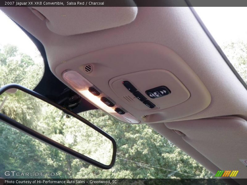 Salsa Red / Charcoal 2007 Jaguar XK XK8 Convertible