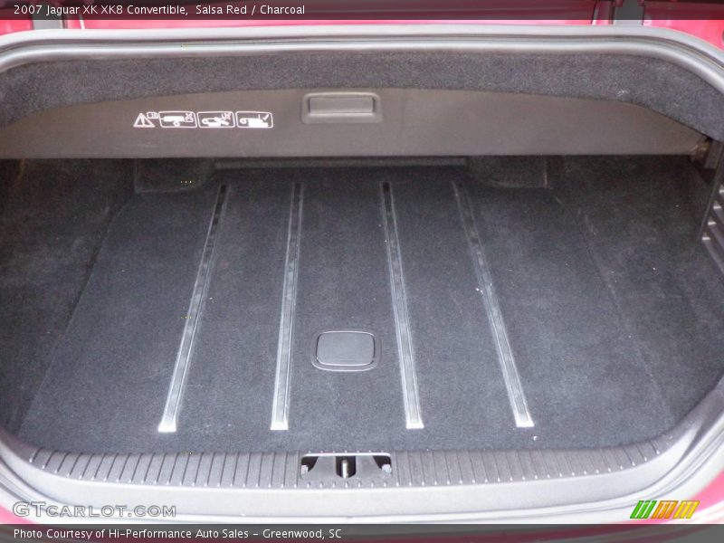Salsa Red / Charcoal 2007 Jaguar XK XK8 Convertible