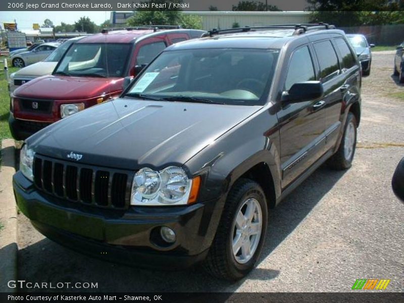 Dark Khaki Pearl / Khaki 2006 Jeep Grand Cherokee Laredo