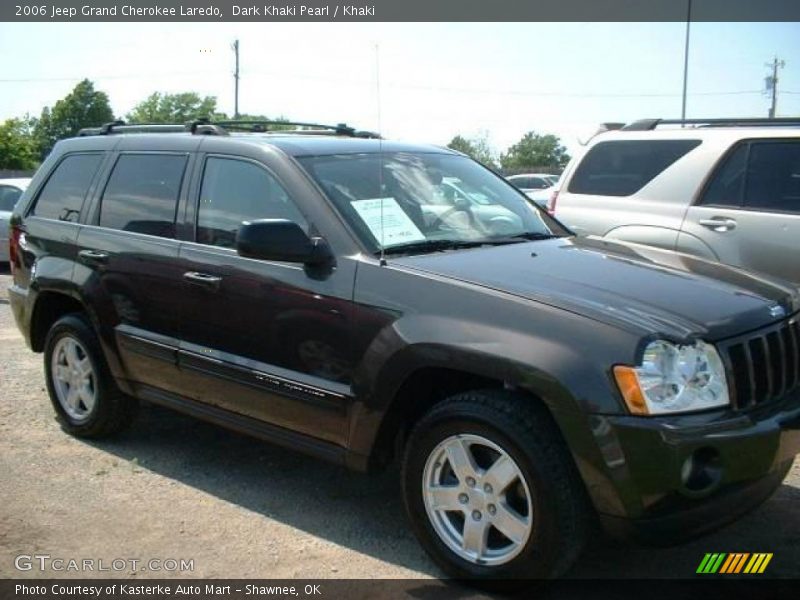 Dark Khaki Pearl / Khaki 2006 Jeep Grand Cherokee Laredo