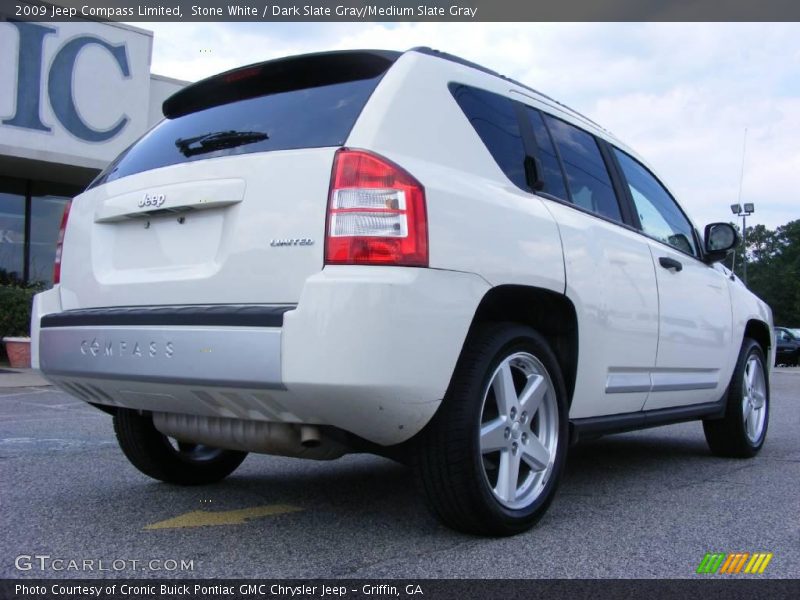 Stone White / Dark Slate Gray/Medium Slate Gray 2009 Jeep Compass Limited
