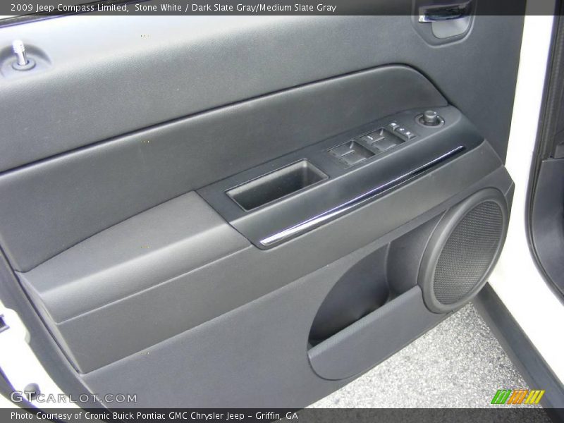 Stone White / Dark Slate Gray/Medium Slate Gray 2009 Jeep Compass Limited