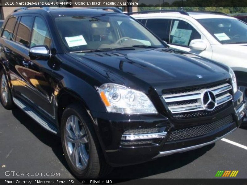 Obsidian Black Metallic / Cashmere 2010 Mercedes-Benz GL 450 4Matic