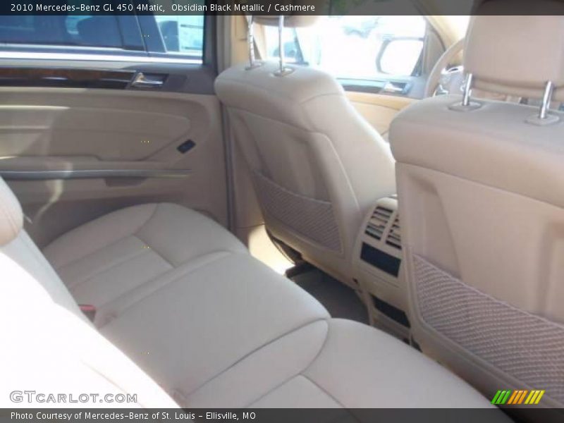 Obsidian Black Metallic / Cashmere 2010 Mercedes-Benz GL 450 4Matic