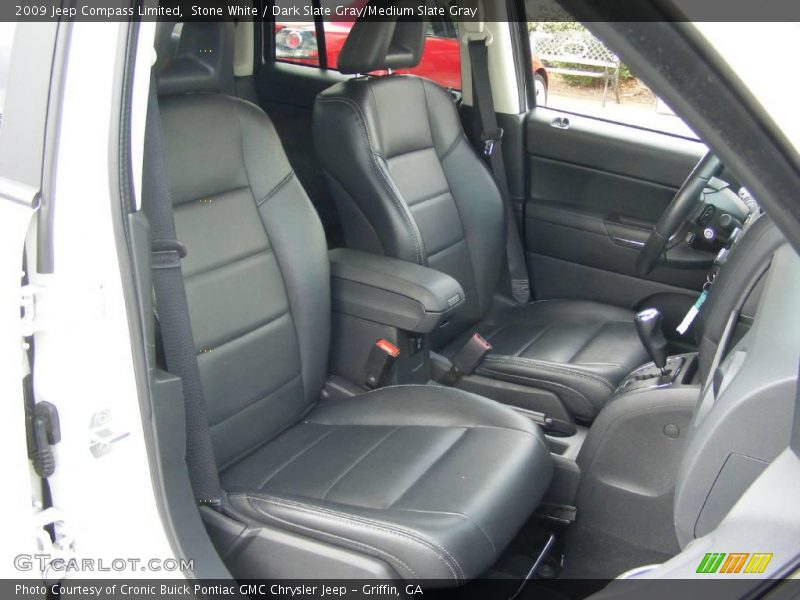 Stone White / Dark Slate Gray/Medium Slate Gray 2009 Jeep Compass Limited